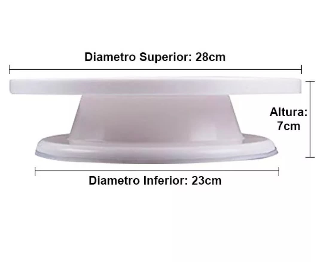 Base Giratoria para Tortas 28 cm.2