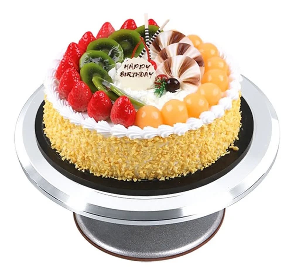 Base Giratoria para Tortas 30 cm. Aluminio3