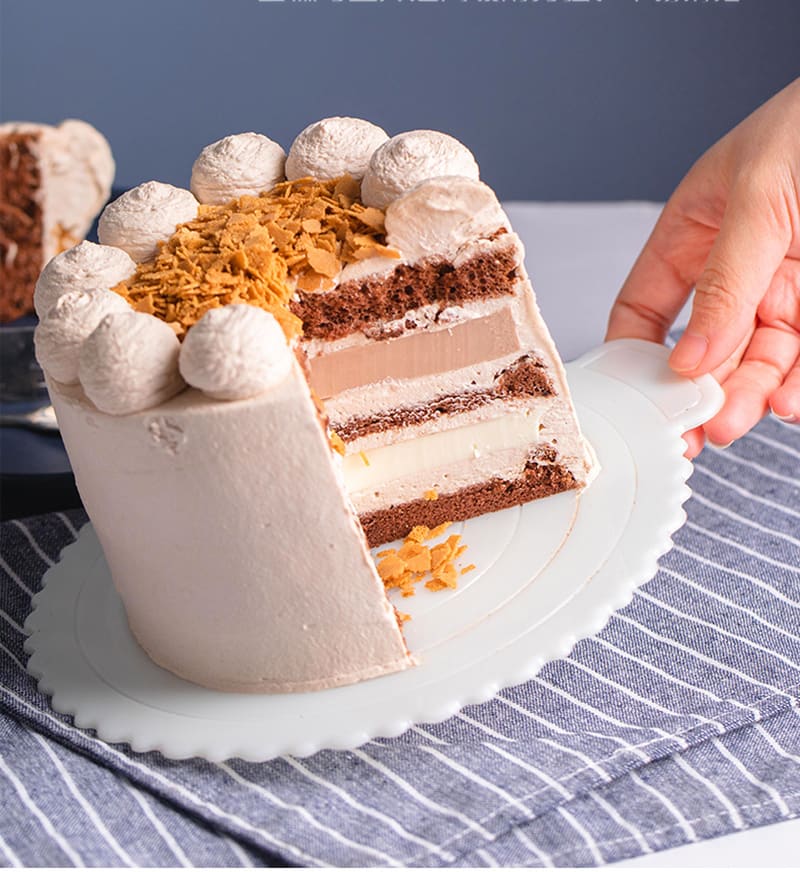 Bandeja Reutilizable Plástica 8' Rizada2