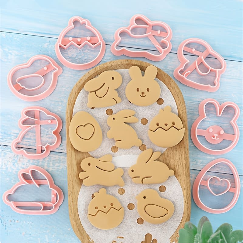 Set Cortador Pascua 8 Piezas Plástico4