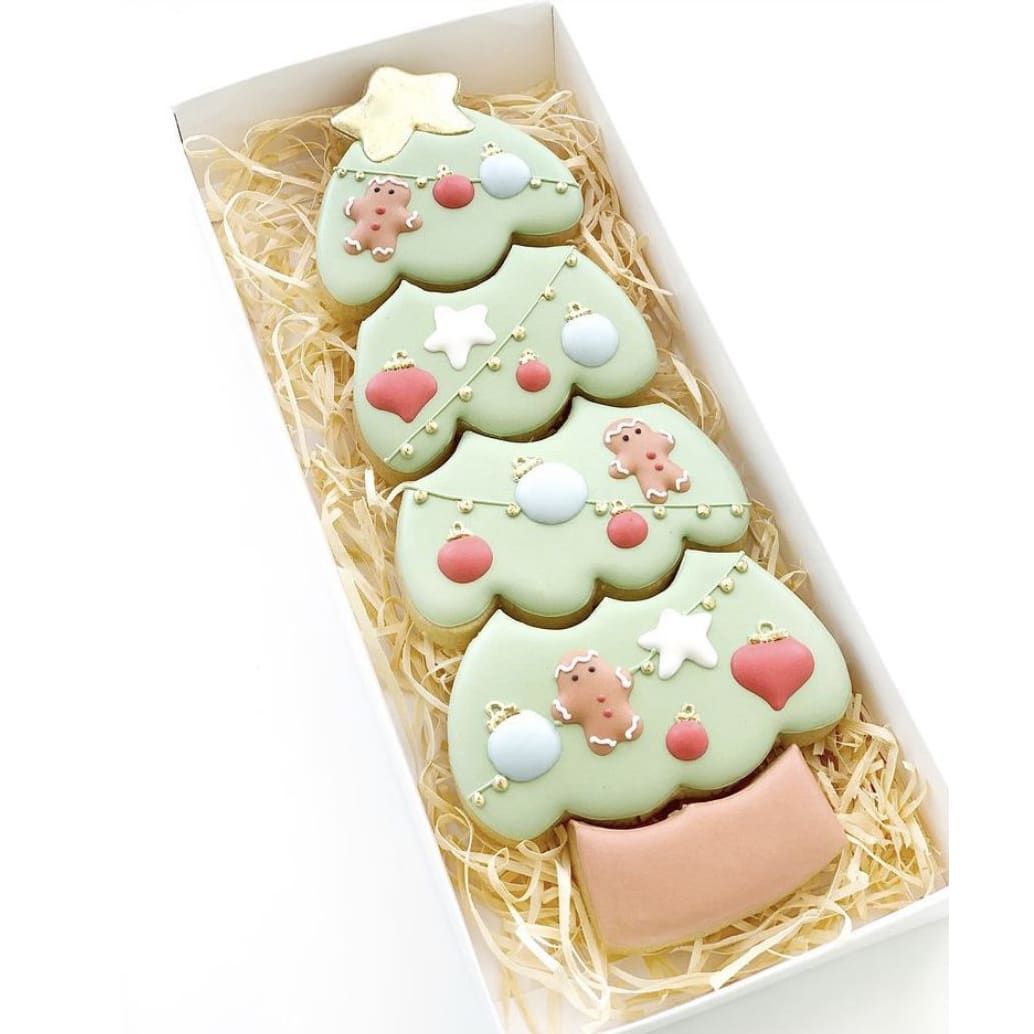 Set Cortadores Plásticos Árbol Navidad Armable 5 Piezas2