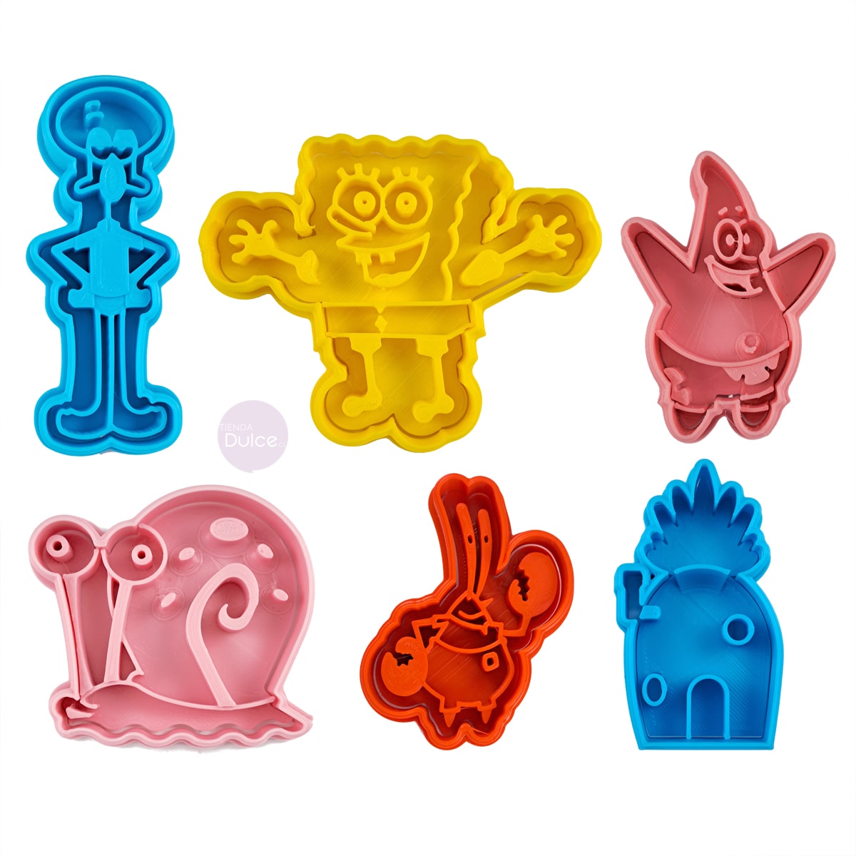 Set Cortadores y Marcadores Bob Esponja 12 Piezas2