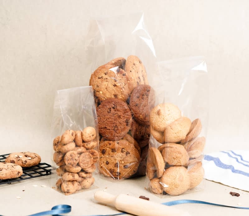 Bolsa Celofán con Fuelle y Base Cuadrada 10 Unidades2