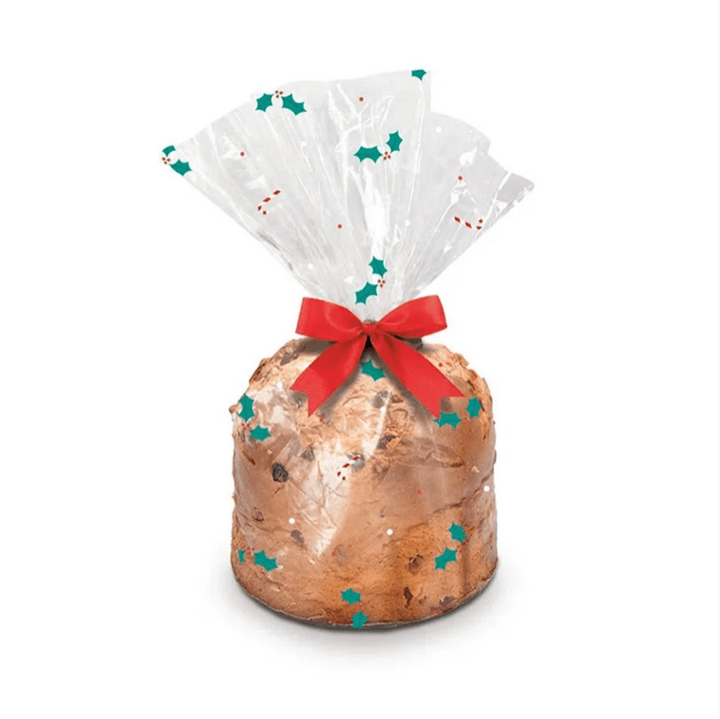 Bolsa para Pan de Pascua 1 Kg. Muerdagos 10 Unidades1