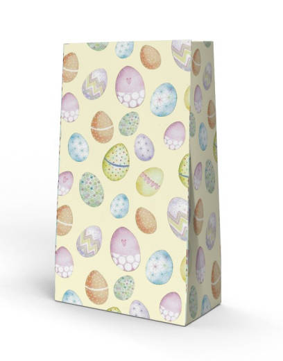 Set Bolsas de Papel + Stickers Pascua N°1 - 12 Unidades3