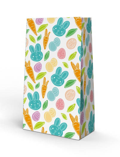 Set Bolsas de Papel + Stickers Pascua N°3 - 12 Unidades3