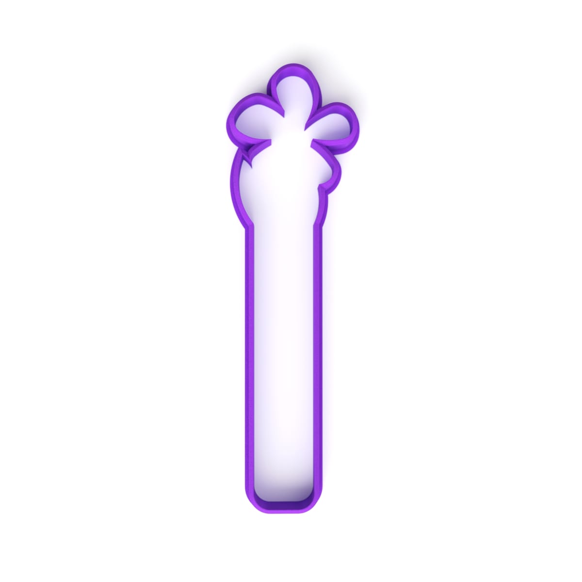 Cortador Flor Larga 16 cm. N°1 Plástico3