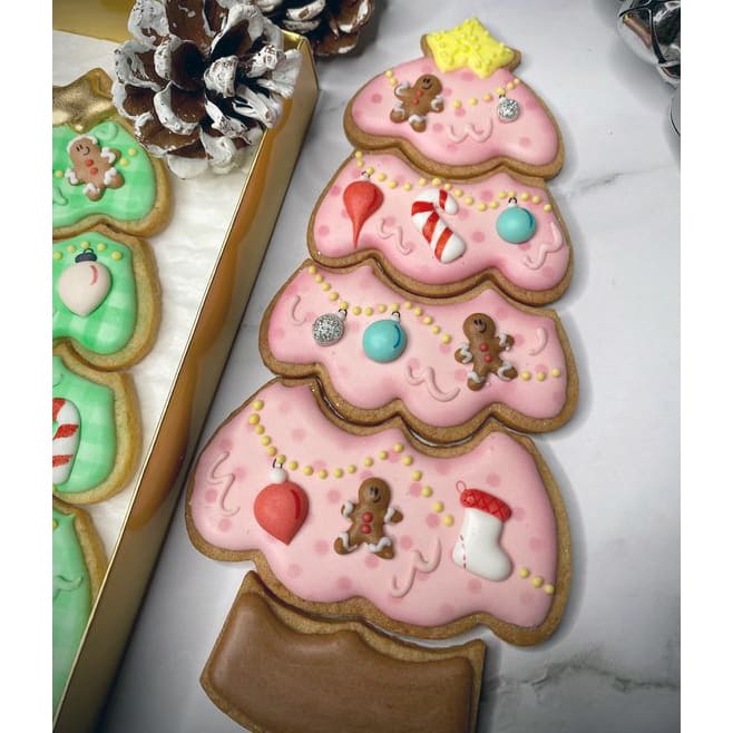 Set Cortadores Plásticos Árbol Navidad Armable 5 Piezas3