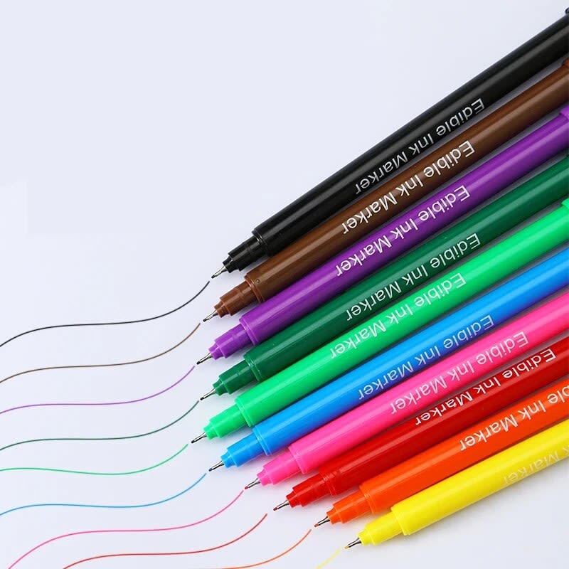 Marcador Doble Punta Fina/Pincel Rosado2