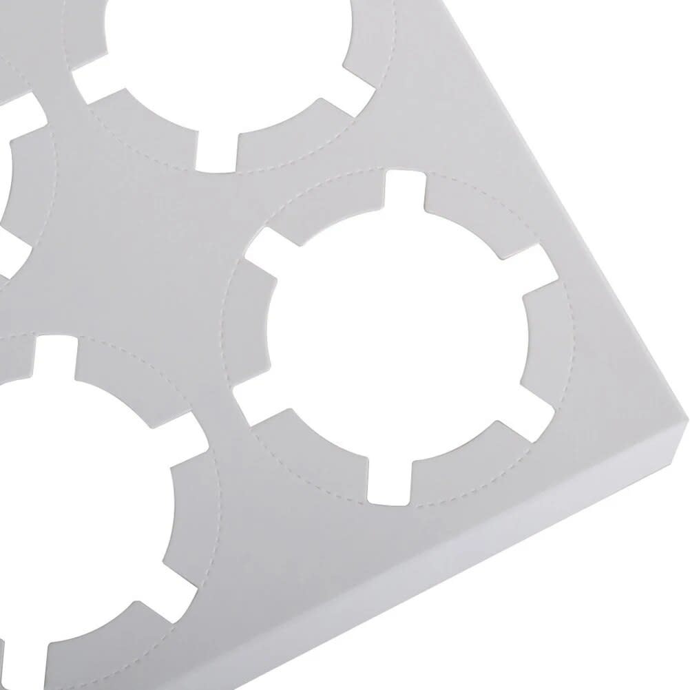 Caja para 12 Cupcakes Blanca Cartulina3