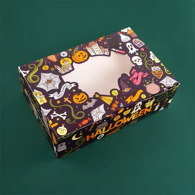 Caja para 6 Cupcakes Halloween2
