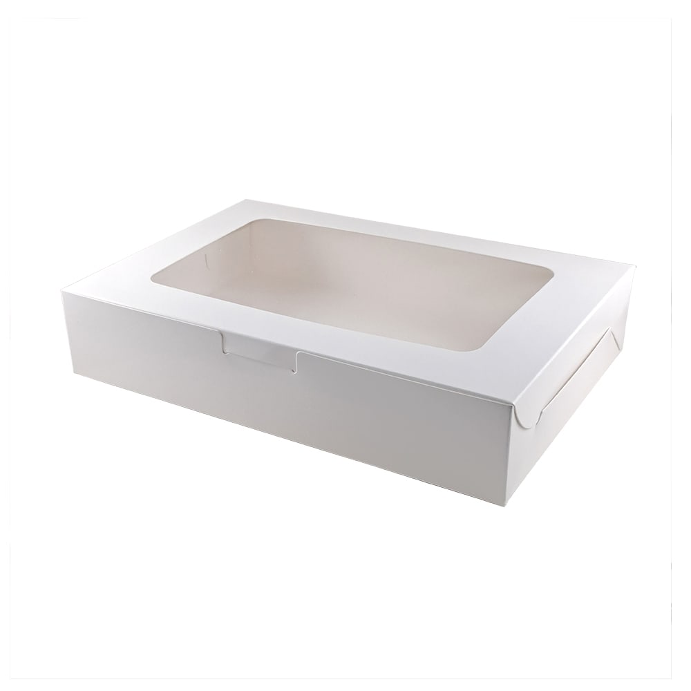 Caja Cartulina 25x17x5 cm. Blanca 0