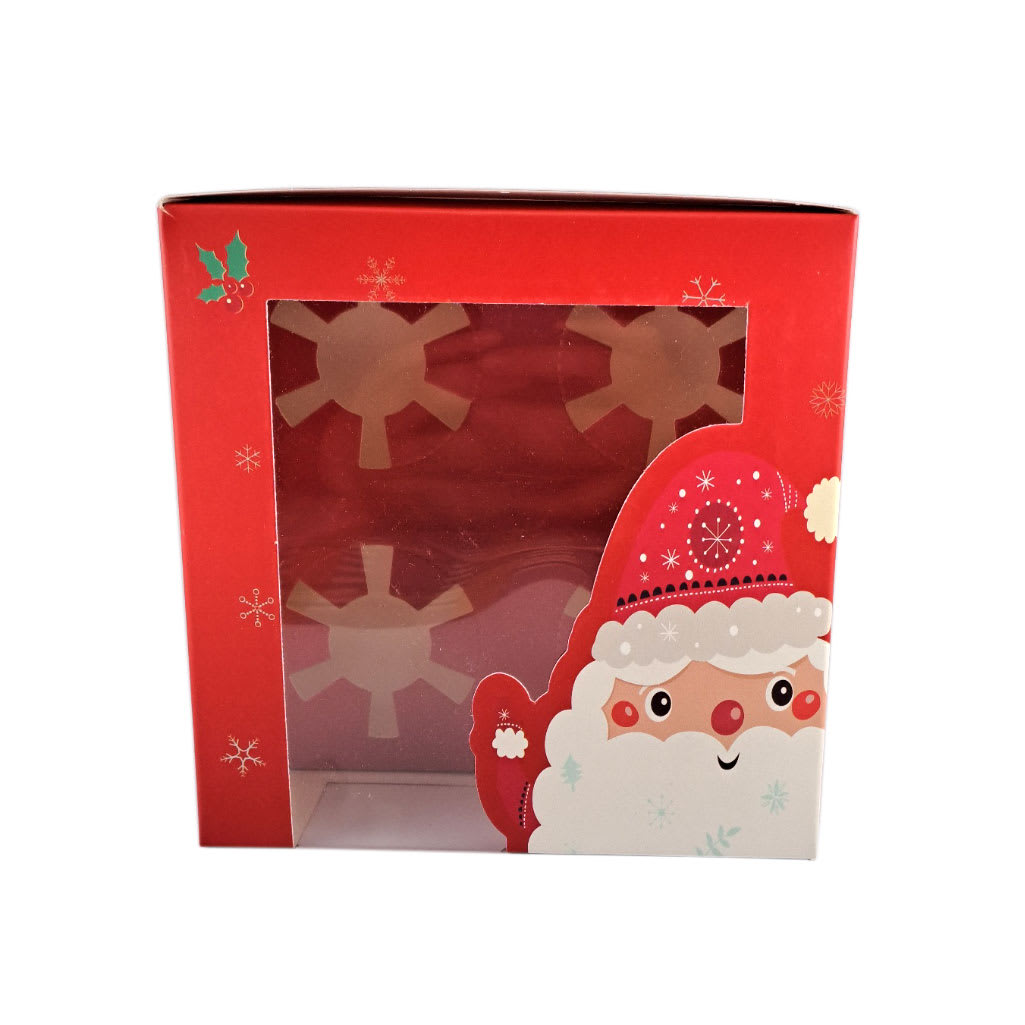 Set Cajas Navidad 4 Cupcakes Rojo 4 Unidades1