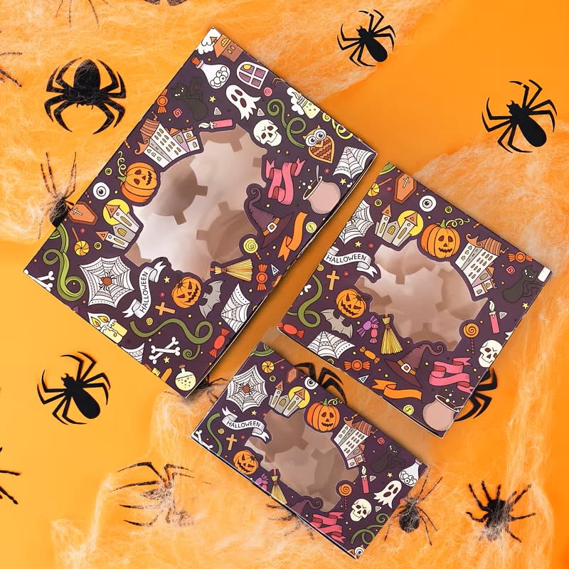 Set Cajas para 4 Cupcakes Halloween 4 Unidades5