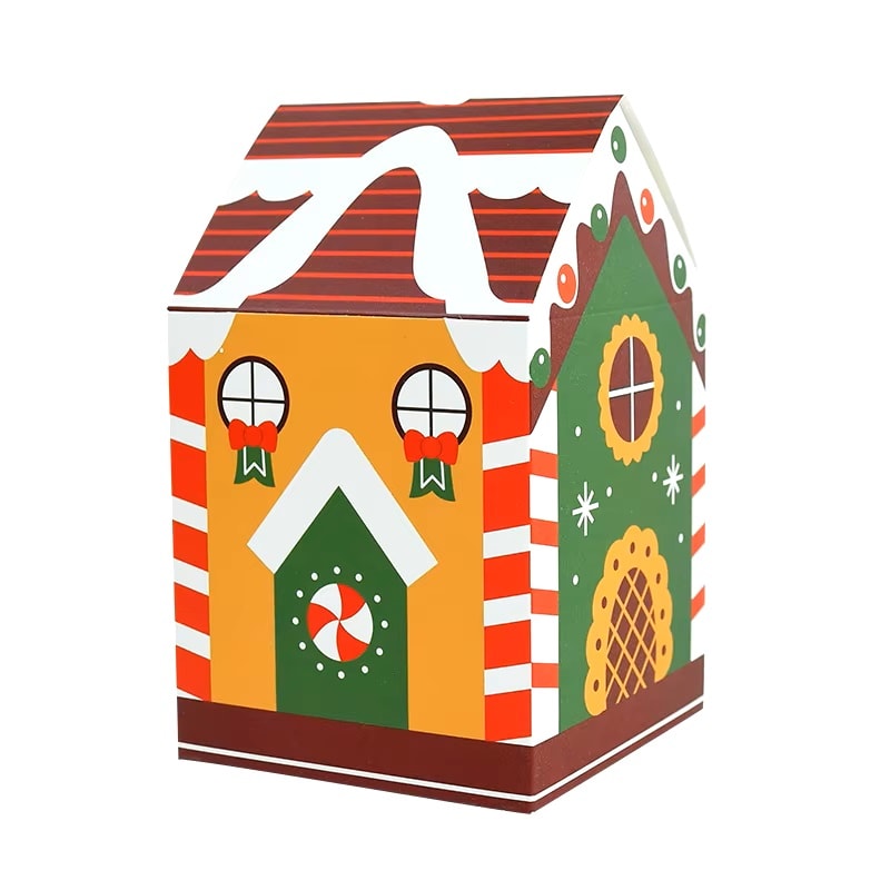 Set Cajas Casa Navidad N°7 14x8,5x8,5 cm. 4 Unidades 0