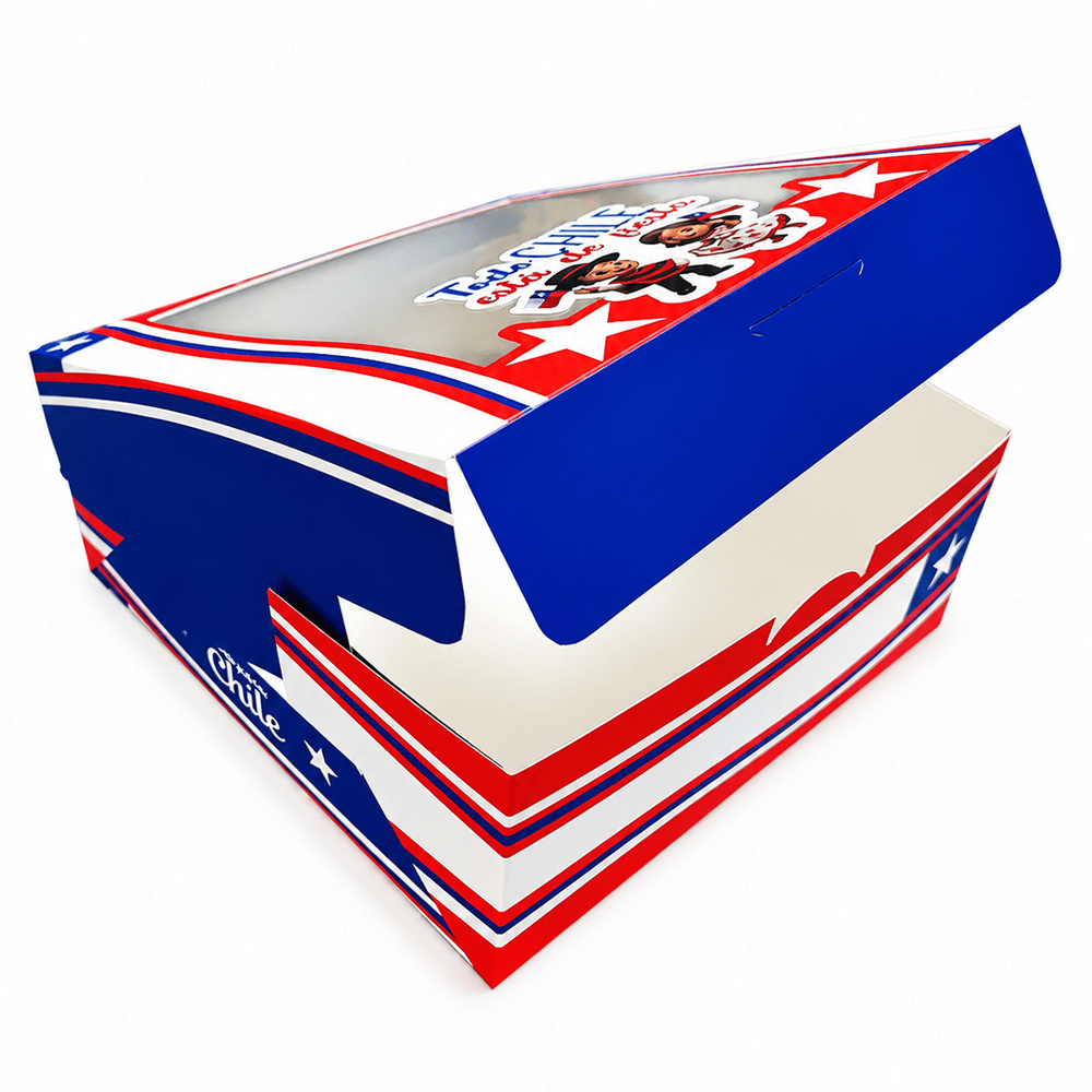 Caja Fiestas Patrias N°1 - 23x23x9 cm. Cartulina3