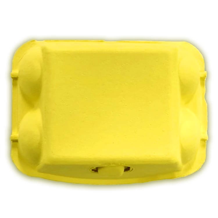 Caja para 6 Huevos Cartón Amarillo 6 Unidades4