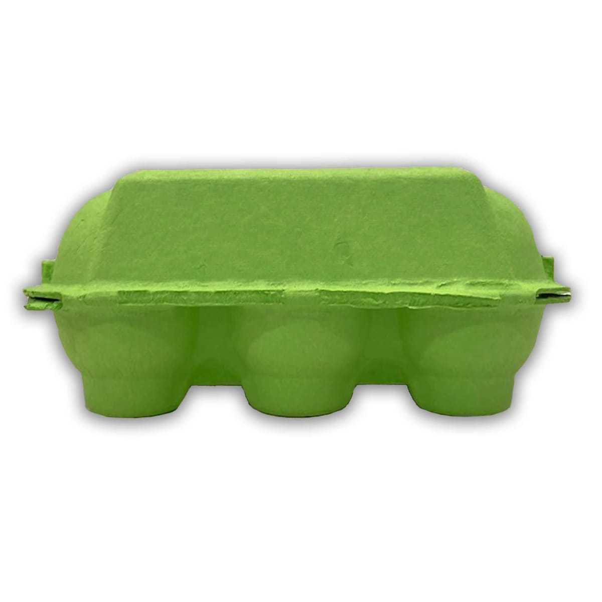 Caja para 6 Huevos Cartón Verde 6 Unidades3