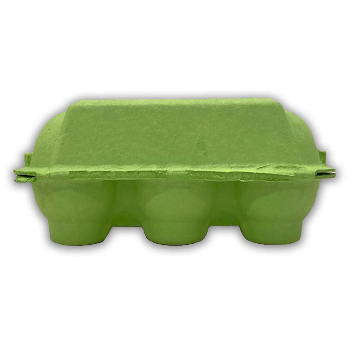Caja para 6 Huevos Cartón Verde 6 Unidades3