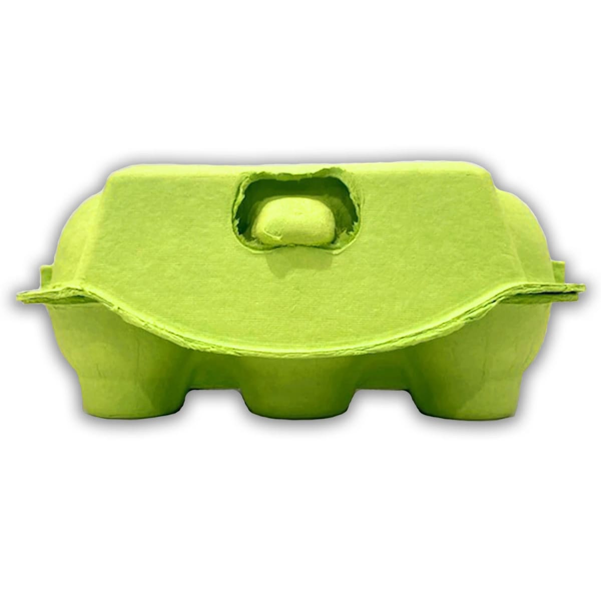 Caja para 6 Huevos Cartón Verde Pistacho 6 Unidades1