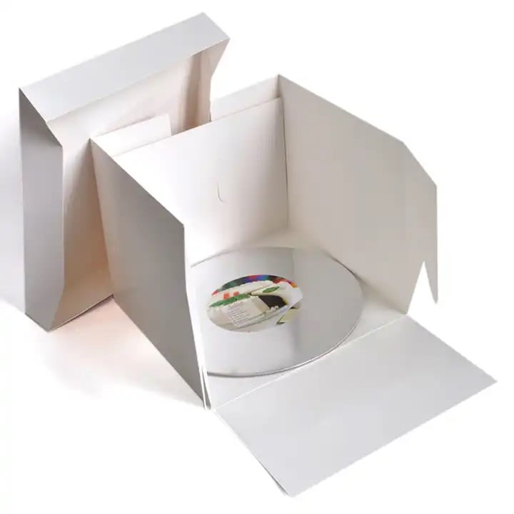 Caja Torta Cartulina con Visor 20x20x20 cm.3