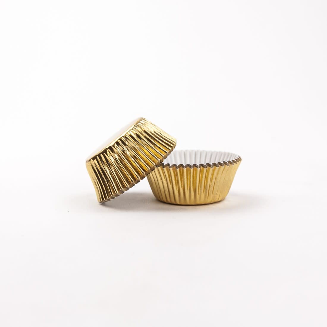 Cápsulas Minicupcake Metalizadas 80 Unidades3