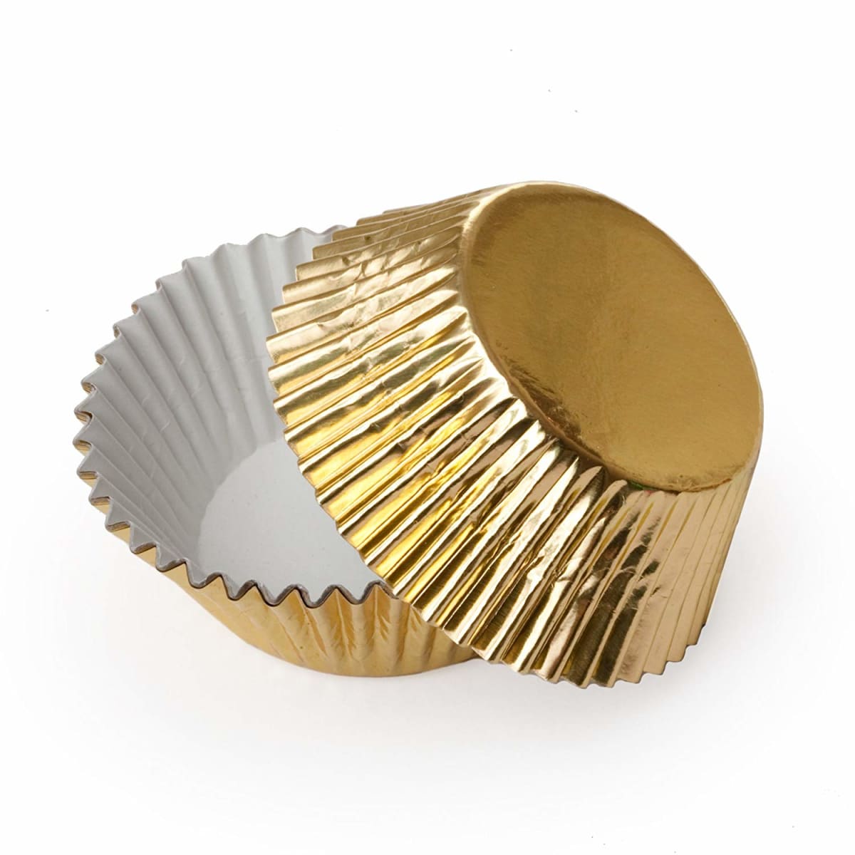 Cápsulas Cupcake Metalizadas 80 unidades3