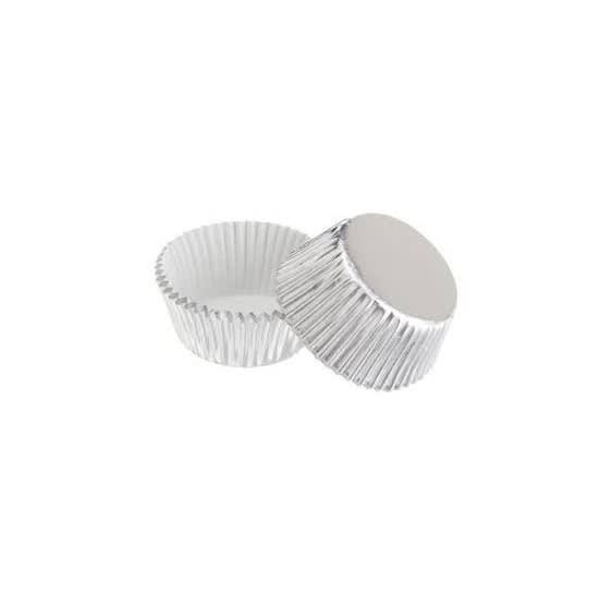 Cápsulas Minicupcake Metalizadas 80 Unidades5