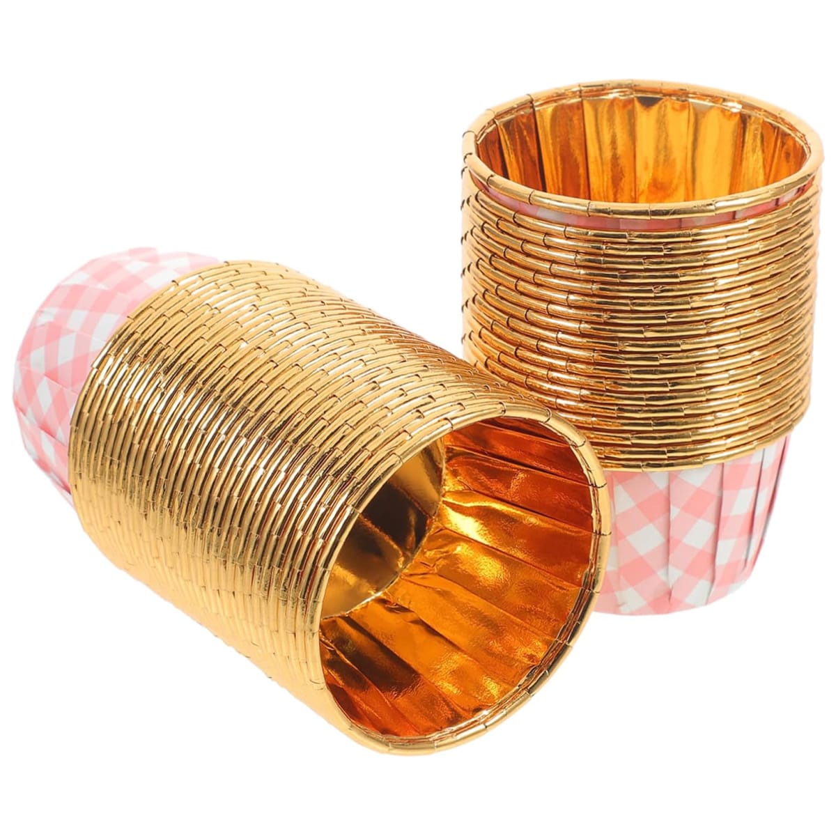 Capsulas Plegadas Cupcake Cuadrille Rosado 20 Unidades5