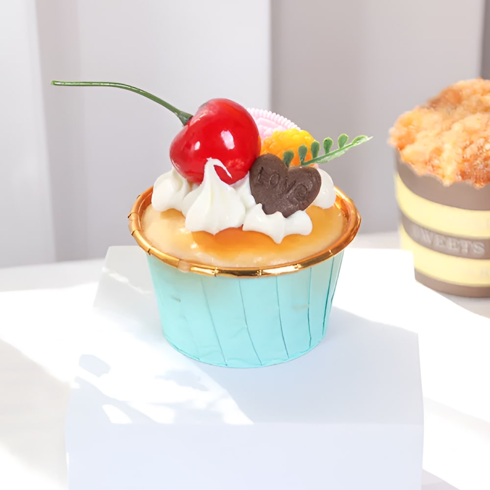 Capsulas Plegadas Cupcake Menta 20 Unidades2