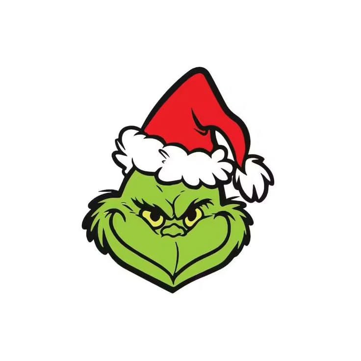 Cortador Marcador Cara Grinch Plástico3