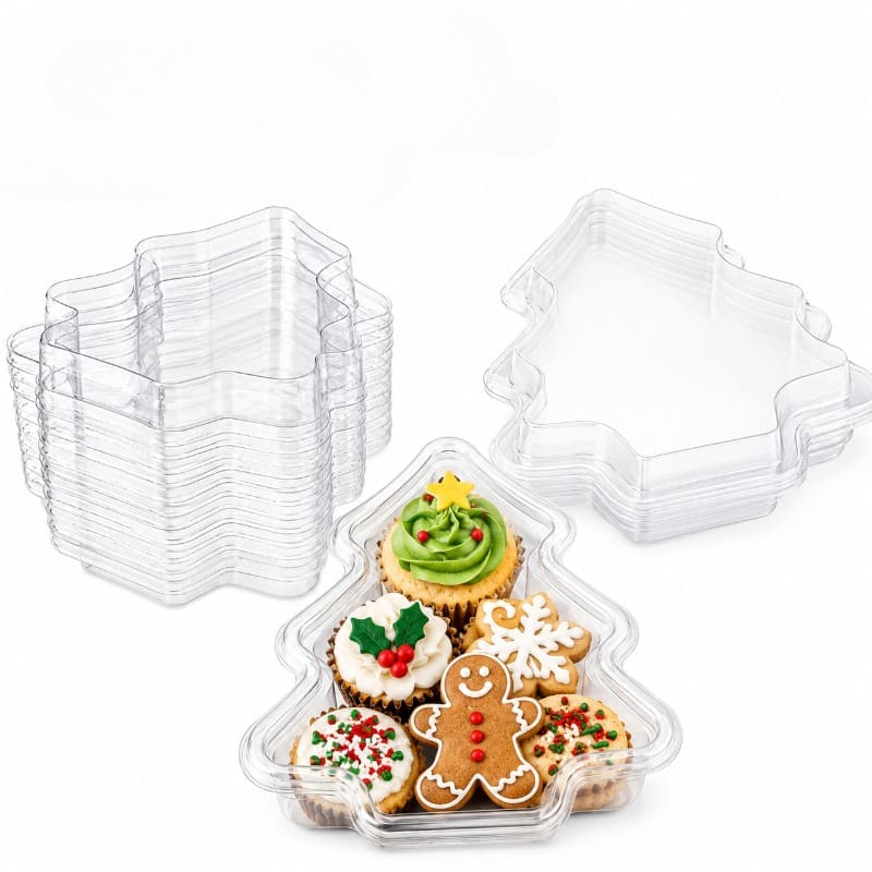 Caja Desechable Pino Transparente 5 Unidades5