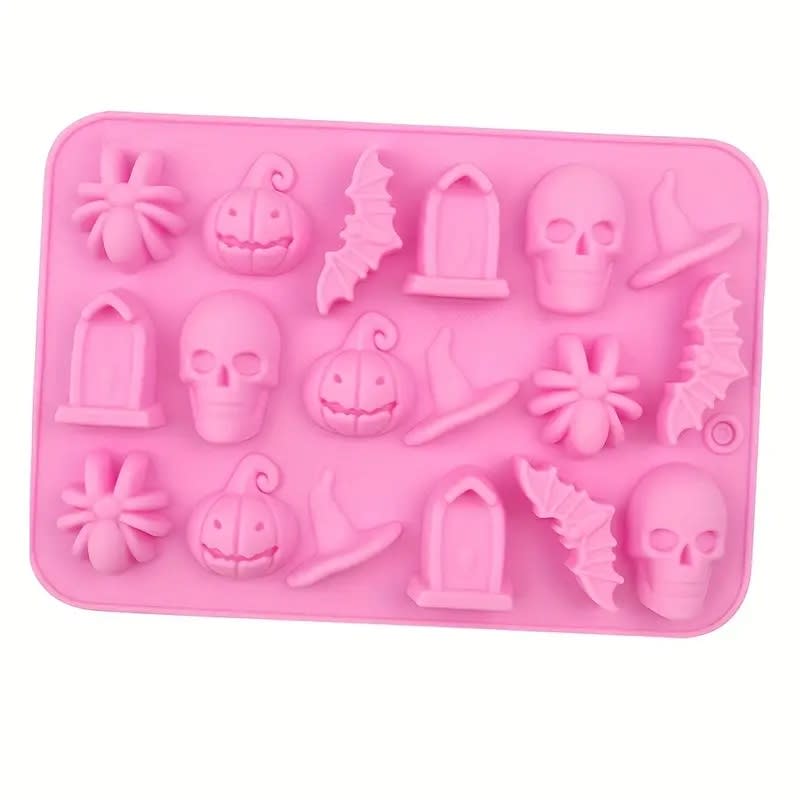 Molde Chocolate Mix Halloween N°2 Silicona 0