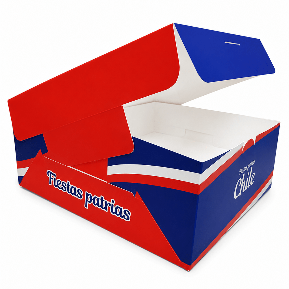 Caja Fiestas Patrias N°3 - 23x23x9 cm. Cartulina3