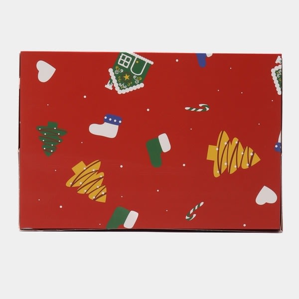 Set Cajas Navidad N°4 Hombre Jengibre Rojo 4 Unidades6