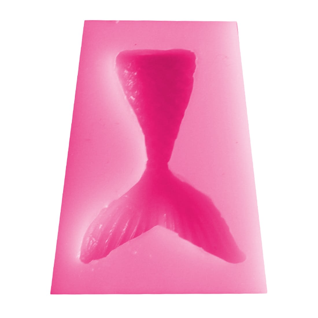Molde Fondant Colita Sirena Silicona1