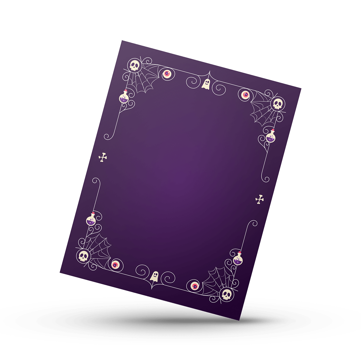 Cookie Card 10x13 cm. Halloween N°3 - 10 Unidades 0