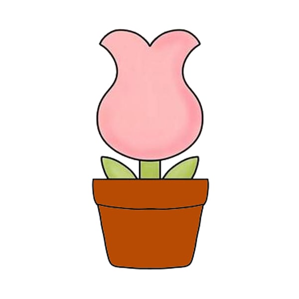 Cortador Flor en Maceta N°2 Plástico2