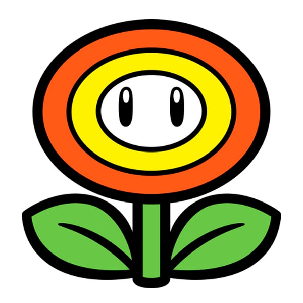 Cortador + Marcador Flor Mario Plástico3