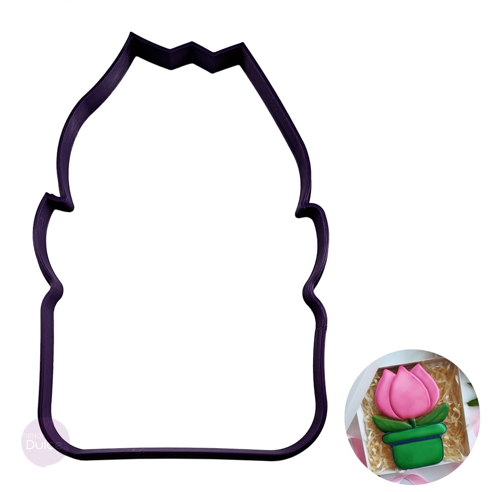 Cortador Plástico Flor Galletón N°6 0