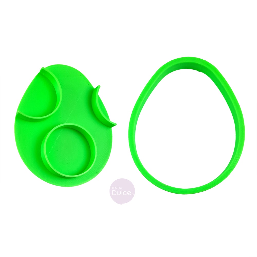 Cortador + Marcador Huevo de Yoshi Plástico4