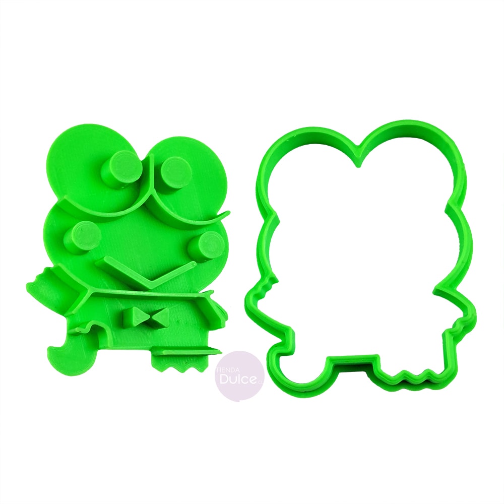 Cortador + Marcador Keroppi Plástico1