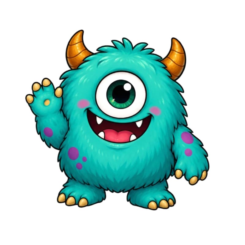 Cortador Monstruo Peludo Plástico3