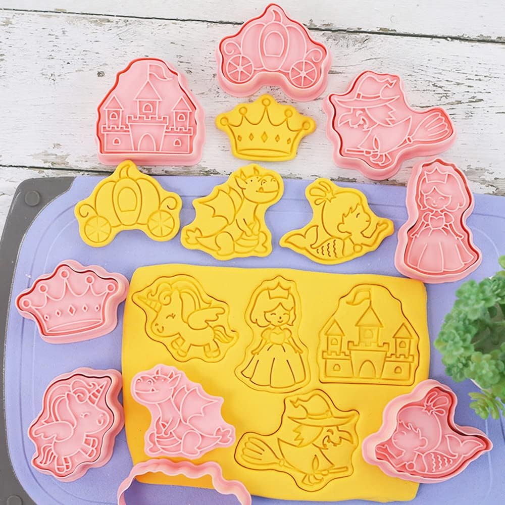 Set Cortador Marcador Princesas 8 Diseños2