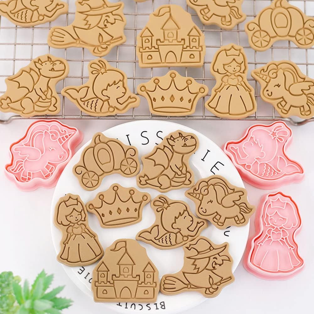 Set Cortador Marcador Princesas 8 Diseños5