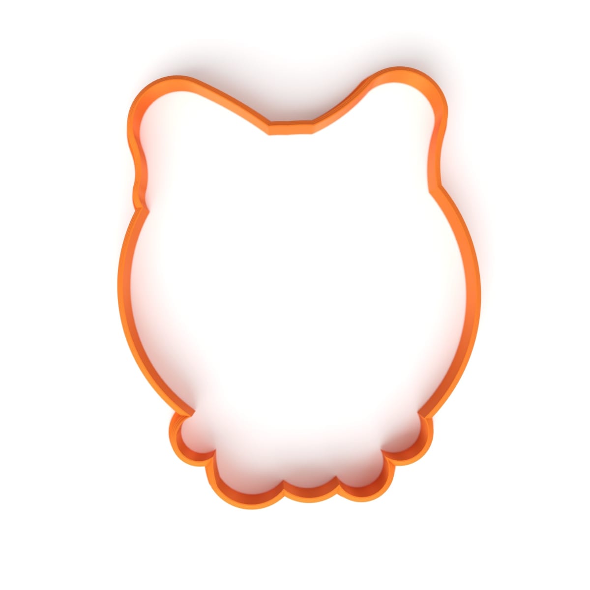 Cortador Calavera con Moño Galletón Plástico2