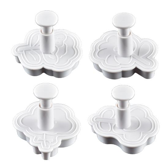 Cortador con Expulsor Flores Varias 1 - 4 Piezas2