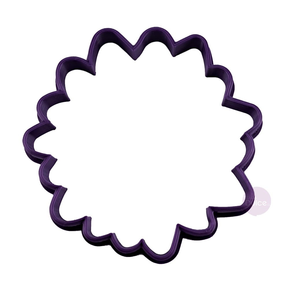 Cortador Plástico Flor N°12