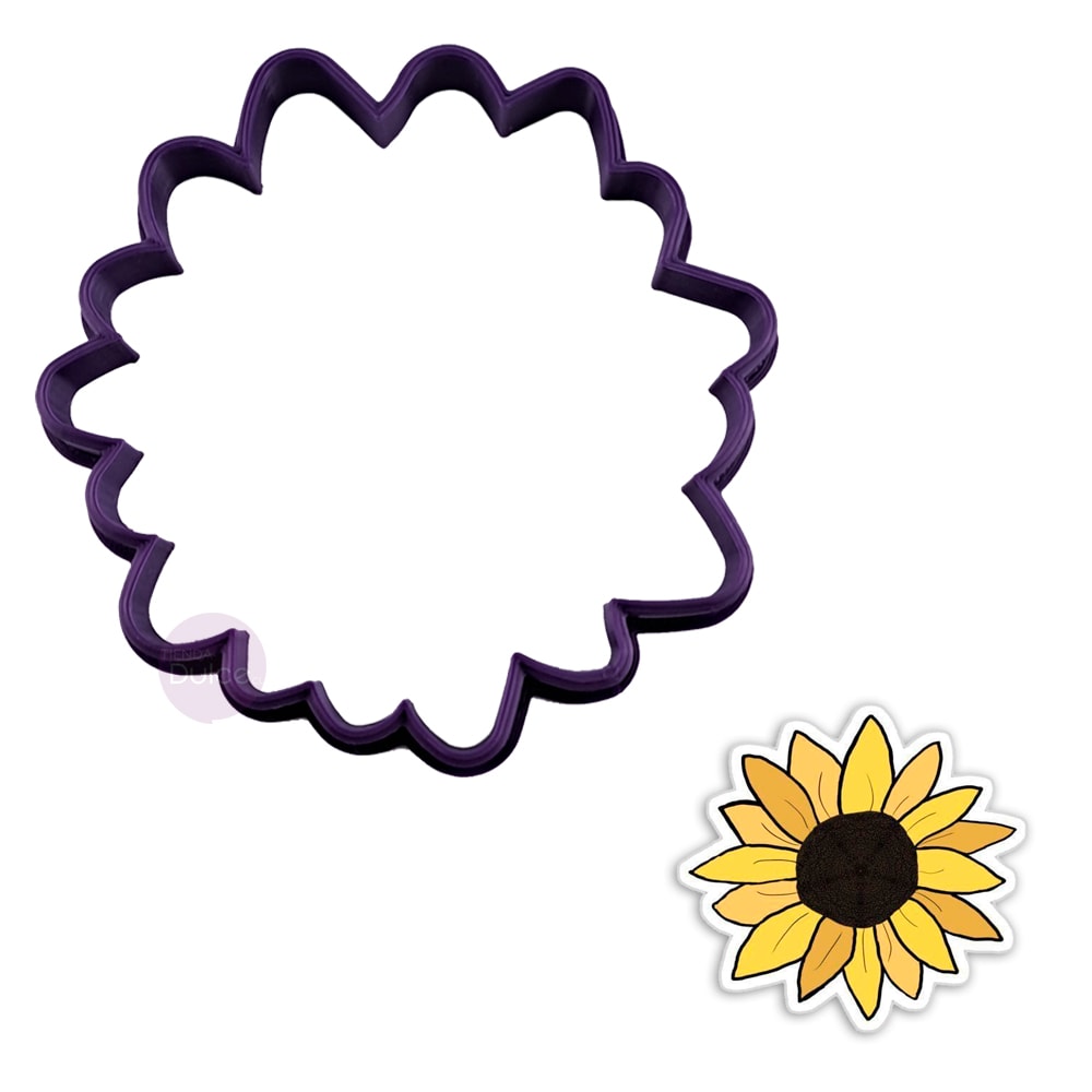 Cortador Plástico Flor N°13