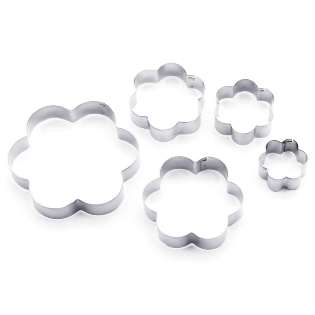 Set Cortadores Metálicos Flores 5 Piezas1